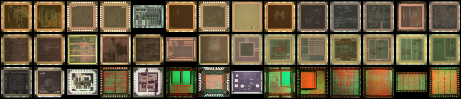Enlarged view: Photo of iis-made chips