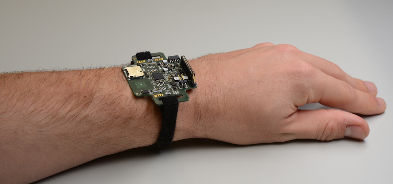 smart device running perpetually with energy harvested from the environment